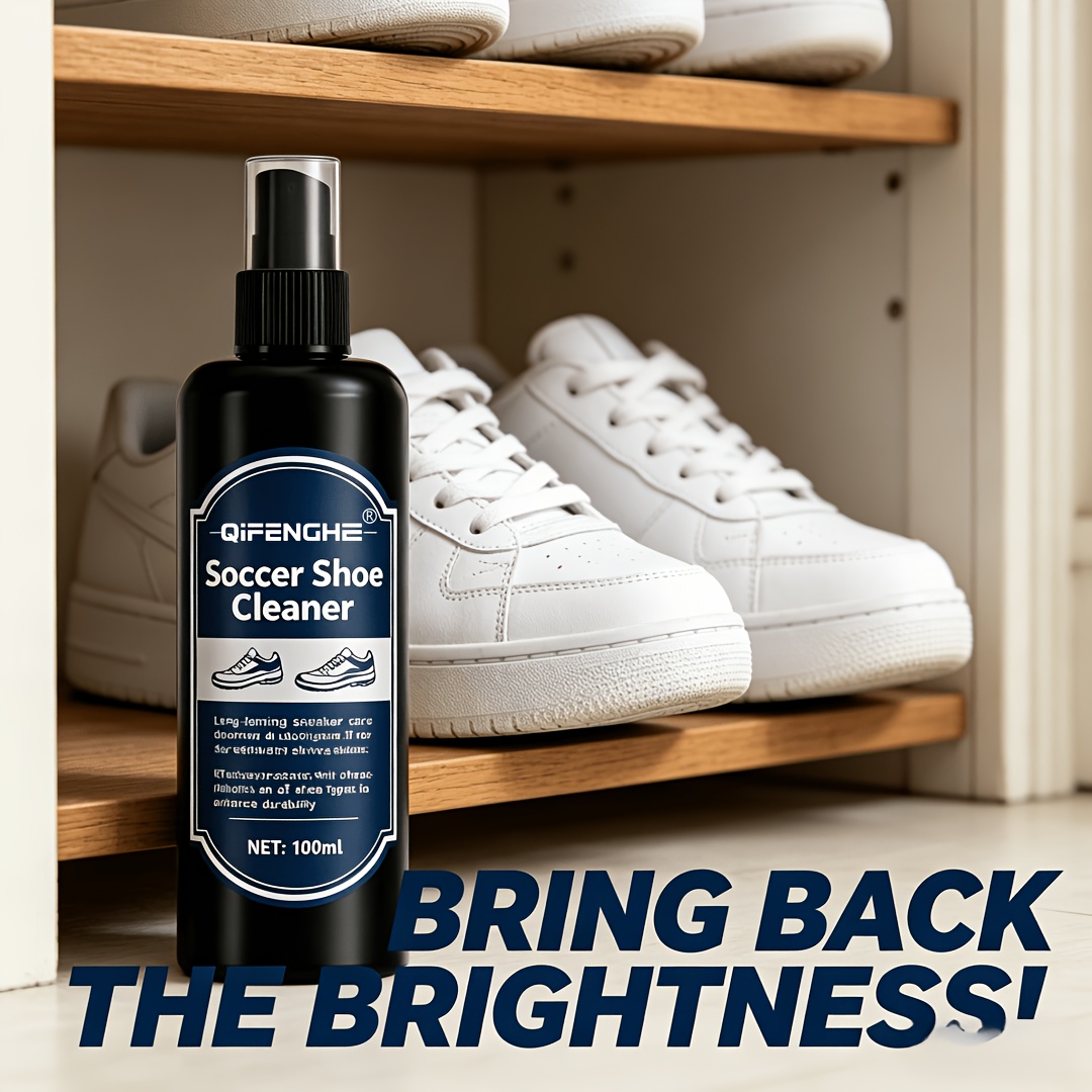 Sneaker Cleaner - Spray Limpiador de Zapatos de Fútbol,