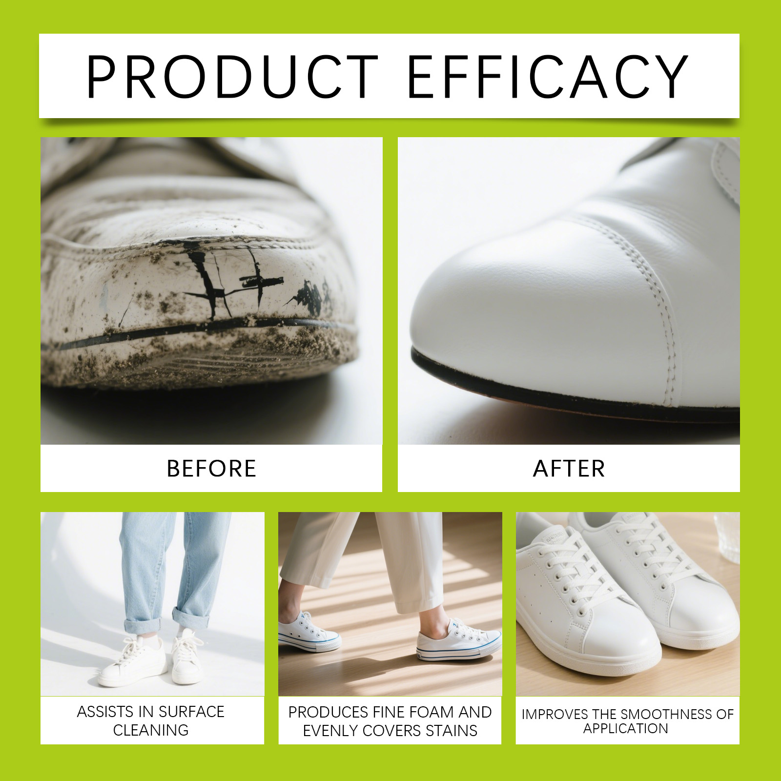 Limpiador de Zapatos Blanco, K - Sneaker Cleaner reseña y precio