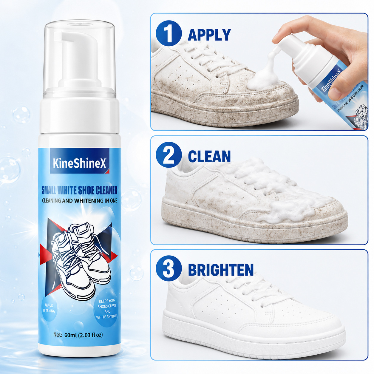 Kits de Limpieza de Zapatos Gi - Sneaker Shoe Care Kit reseña y precio